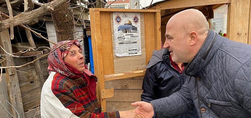 Başkan Erkiş sahaya indi