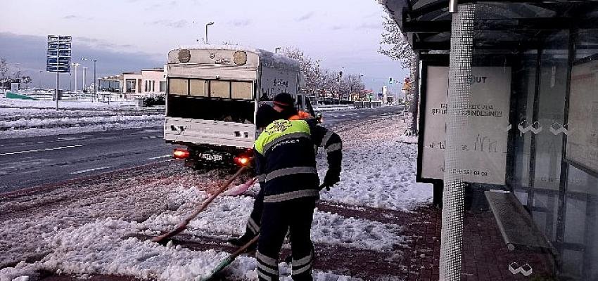 İBB’den karla mücadele çalışmaları bilgisi