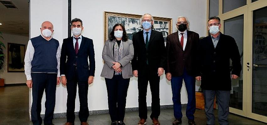 Aydın Ziraat Mühendisleri Odası’ndan Başkan Çerçioğlu’na Ziyaret