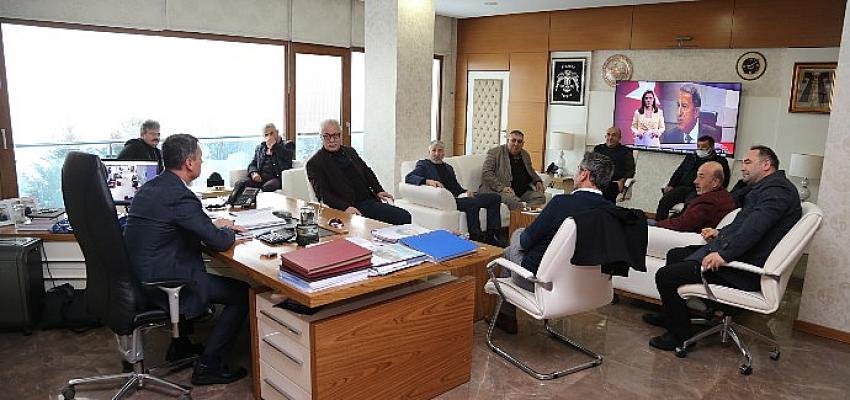 Başkan Ramazan Şimşek Hemşehri Derneklerine Projelerini Anlattı