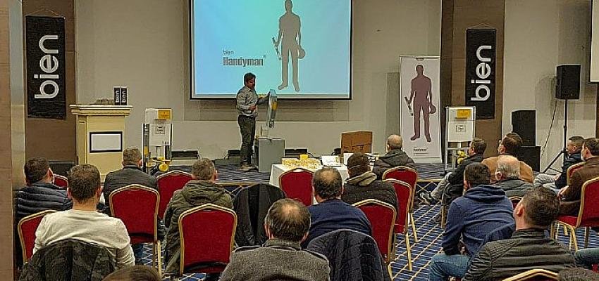 Bien, inovatif ürünlerinin teknik eğitimi için tesisatçılarla bir araya geliyor