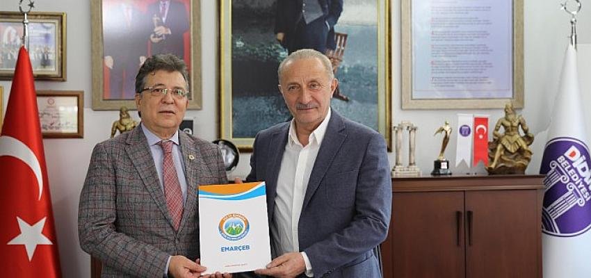 Ege ve Marmara Çevre Belediyeler Birliği’nden Başkan Atabay’a Ziyaret