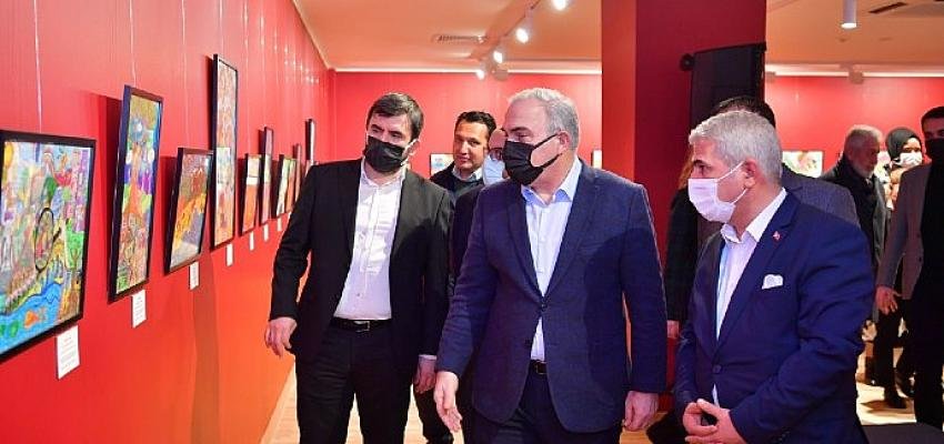 Evdeyken Neyi Özledim Resim Sergisi Açıldı