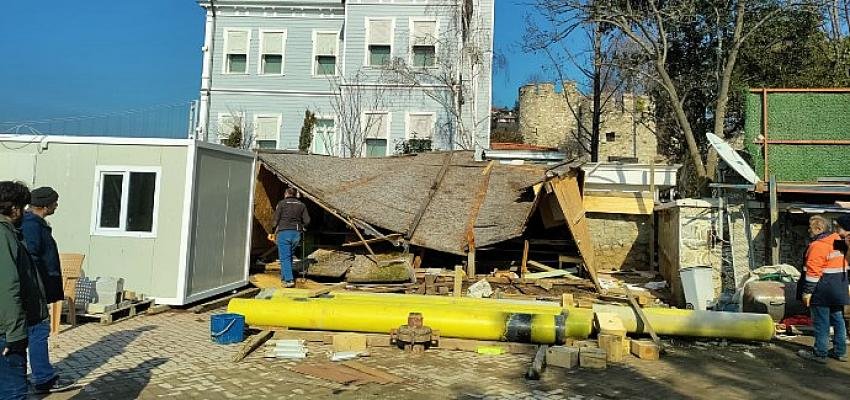 İBB Anadolu Hisarı’ndaki Kaçak Yapıyı Mühürledi