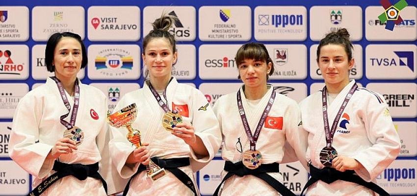 Judocular Bosna’dan madalya ile dönüyor