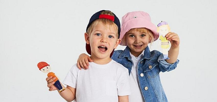 LC Waikiki kargo paketlerini çocukların yaratıcılığı ile buluşturuyor