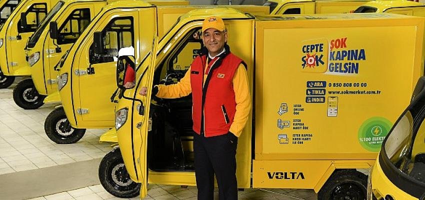 ŞOK Marketler, Cepte ŞOK için elektrikli teslimat aracı filosu kuruyor