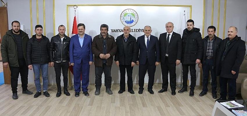 Yahyalı Esnafları Başkan Öztürk’e Teşekkür Etti