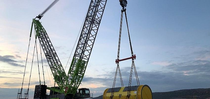 AKKUYU NGS’nin 1’inci Ünitesine Ait Turbo Jeneratörü Sahaya Ulaştı