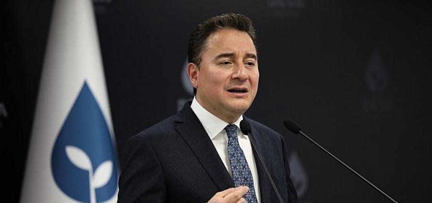 Ali Babacan’dan Bahçeli’ye Çağrı  ‘Artık şiddetle, mafyayla, çetelerle aranıza mesafe koyun’