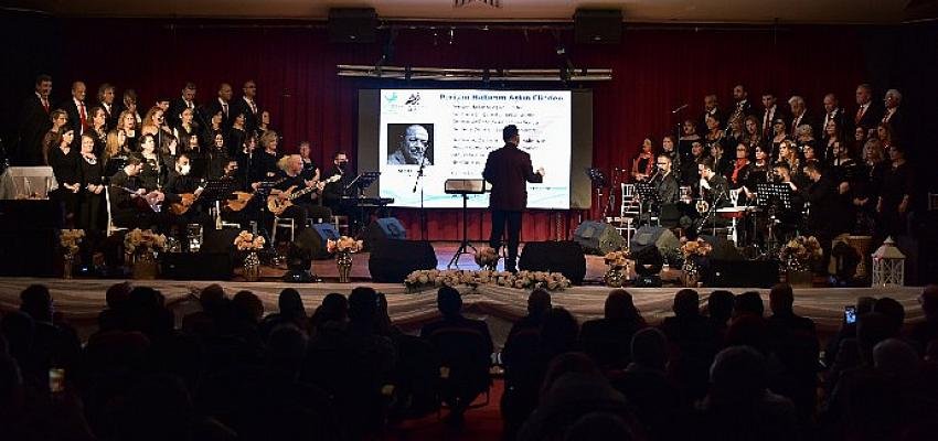 Aliağa Belediyesi ASEV THM Korosu’ndan türkü ziyafeti