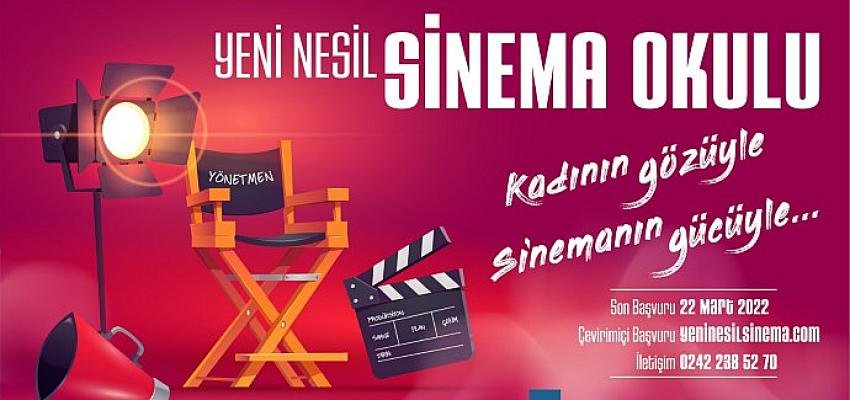 Antalya Büyükşehir Belediyesi’nden Yeni Nesil Sinema Okulu