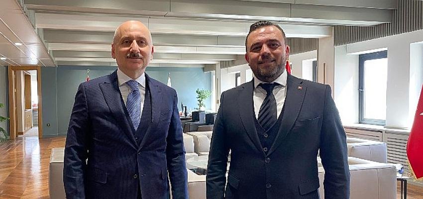 Başkan Aydın Teşekkür İçin Gittiği Ankara’dan Müjde İle Döndü