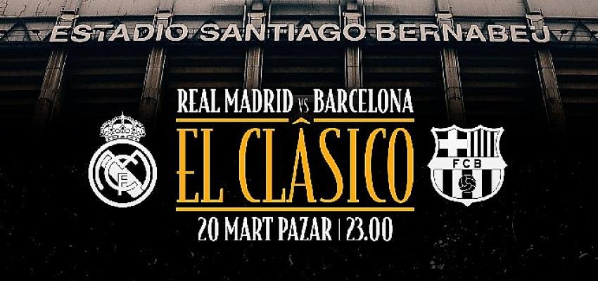 El Clásico heyecanı Kral Oranlar ile sadece iddaa bayilerinde