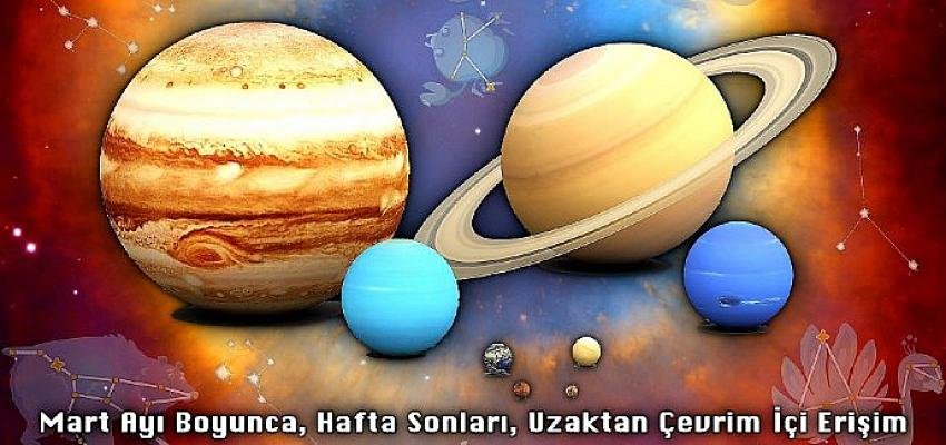 EÜ Gözlemevinden “Güneş Sistemi Eğitimi”