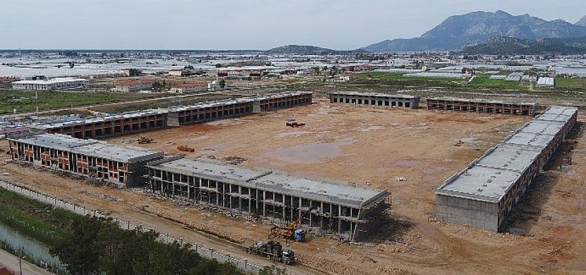 Kaş Kınık Hali Projesi hızla ilerliyor