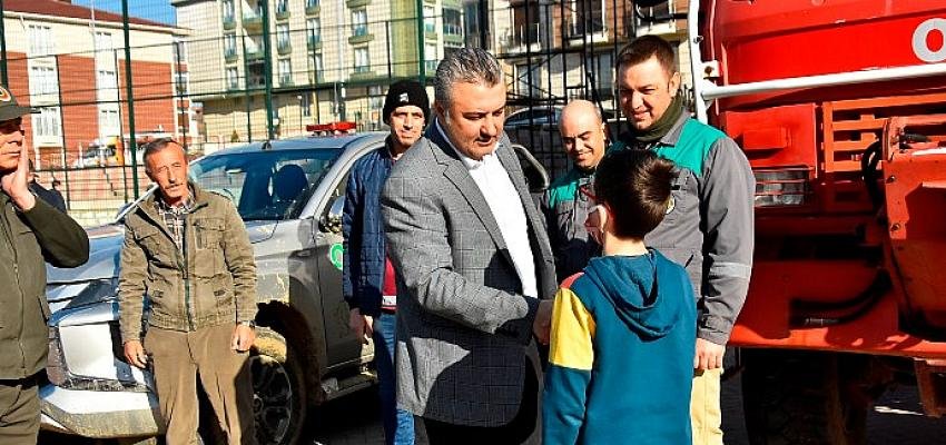 Malkara Belediye Başkanı Ulaş Yurdakul 21 – 26 Mart Orman Haftası Kapsamında Düzenlenen Fidan Dikme Etkinliğine Katıldı