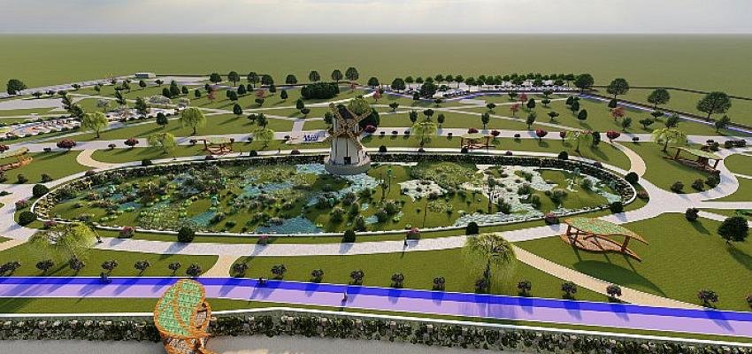 Van Büyükşehir Belediyesi, İskele sahil şeridinde biyolojik göletli 29 bin metrekarelik parkın yapımına başladı.