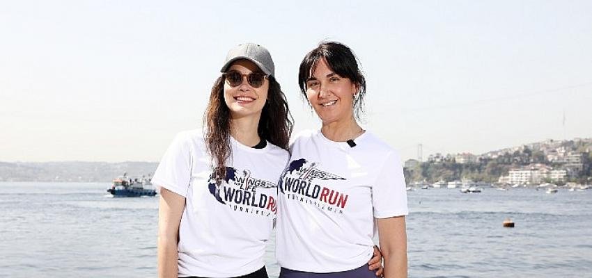 Ayşe Tolga ve Müjde Uzman’dan Wings for Life’a destek