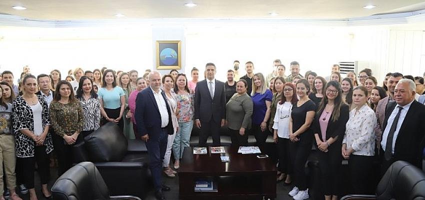 Başkan Kayalar, personeliyle bayramlaştı