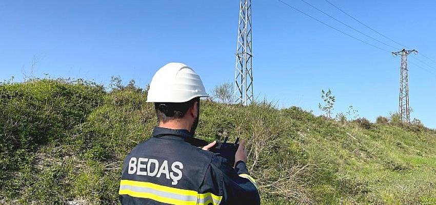 BEDAŞ, bayramda Avrupa Yakası’ndaki havai hatları İHA’lar ile takip edecek
