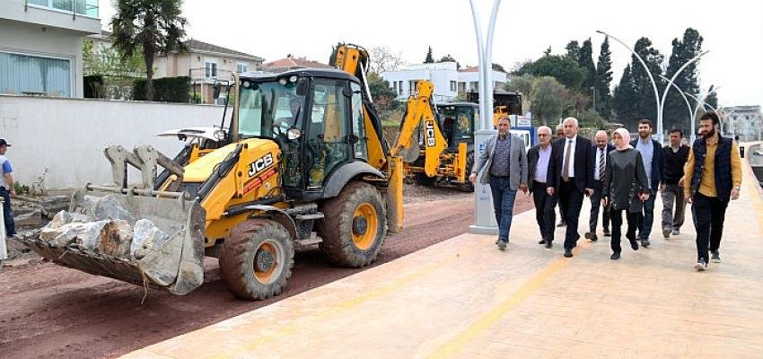 Genel Sekreter Gündoğdu Ereğli sahil yolunu inceledi