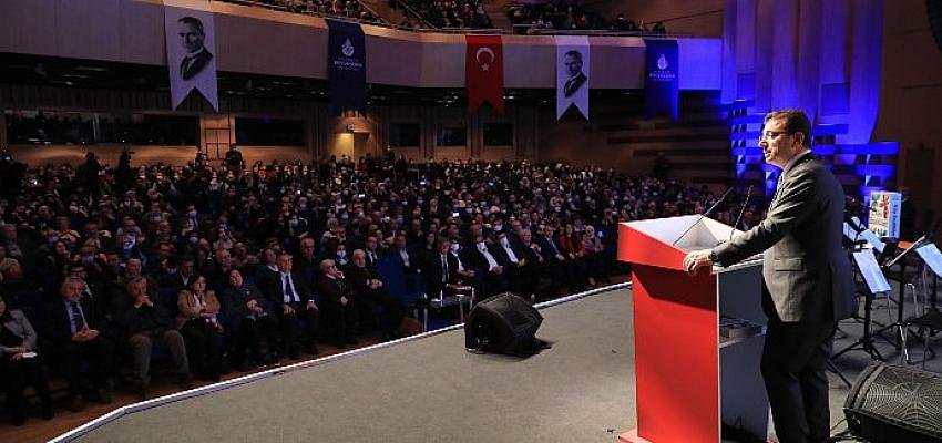 İmamoğlu ve Çalkaya Aydınlana Onur Ödülü verdi