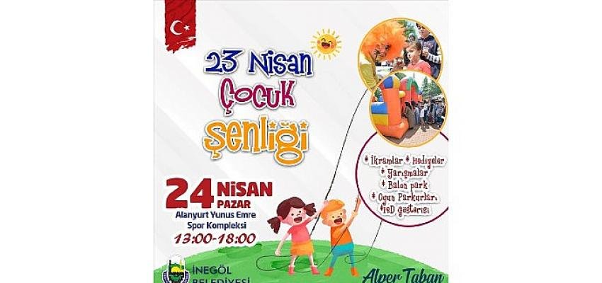 İnegöl’de 23 Nisan Dolu Dolu Geçecek