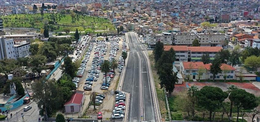 Konak’ta trafiğe hayat verecek yeni yol hazır