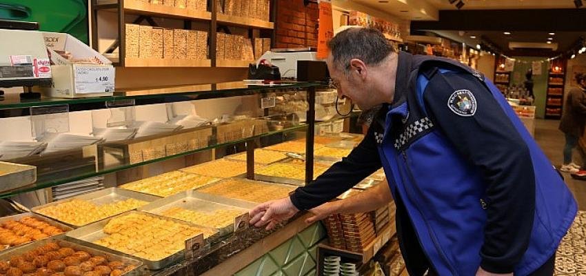 Marketlerde tatlı ve şeker denetimi