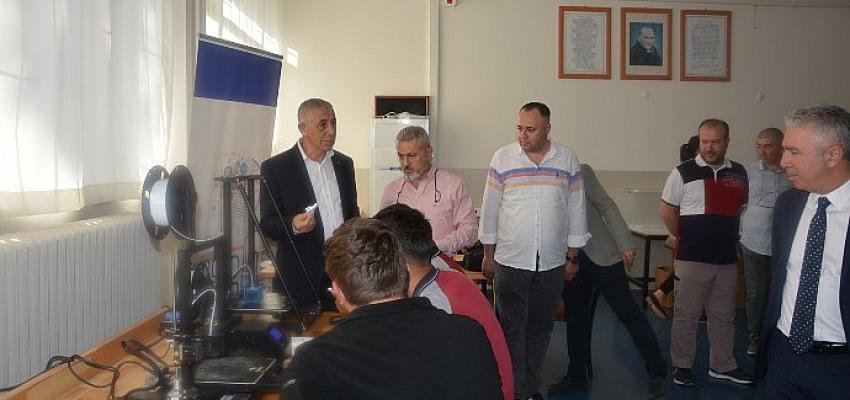Meslek lisesinin son teknoloji atölyelerine tam puan