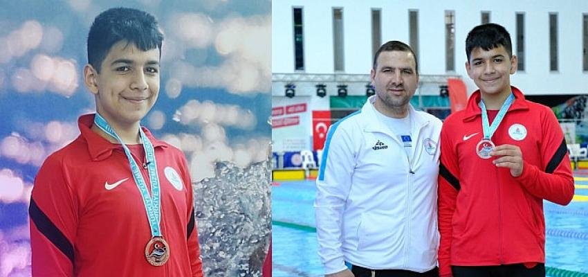Nevşehirli Yüzücü Trabzon’dan Bronz Madalya İle Döndü