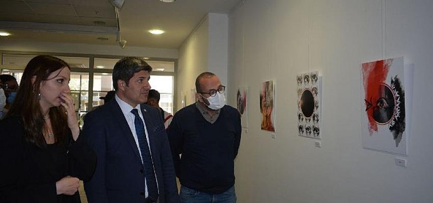 “Orada Mısın” dijital resim sergisi sanatseverlerle buluştu