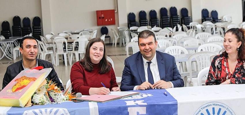 Seferihisar Belediyesi ile TÜM BEL-SEN arasında TİS imzalandı