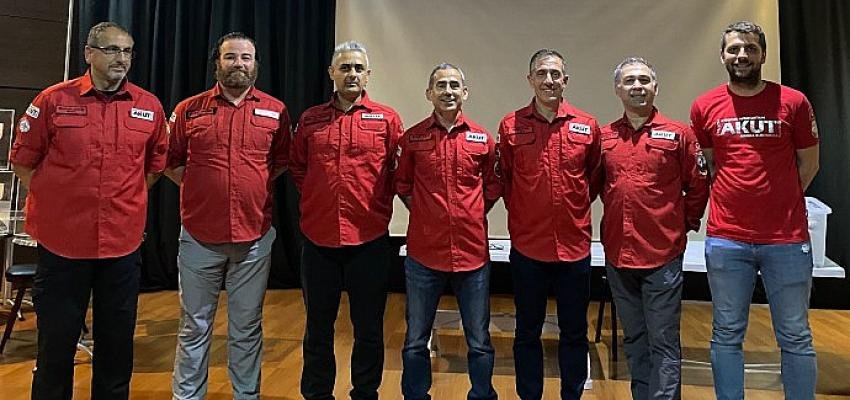 AKUT’ta  Recep Şalcı 4. kez yeniden Başkan seçildi