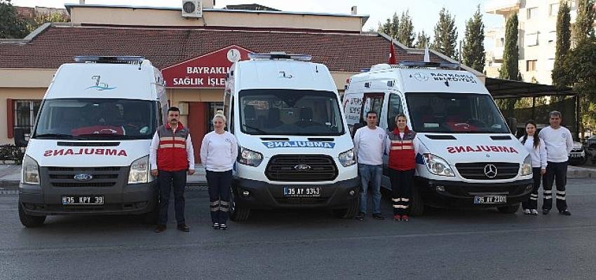 Bayraklı Belediyesinden 6 bin kişiye hasta nakil hizmeti