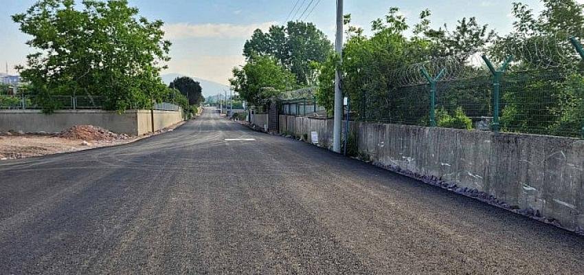 Derince Yıldız Sokak asfaltlandı