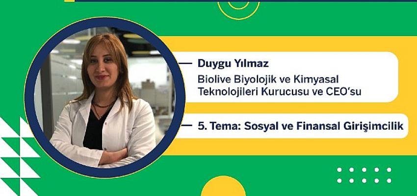 “Girişimler hayal kurmakla başlar; araştırmak, çok çalışmak, sabır ve öz disiplinle büyür…”