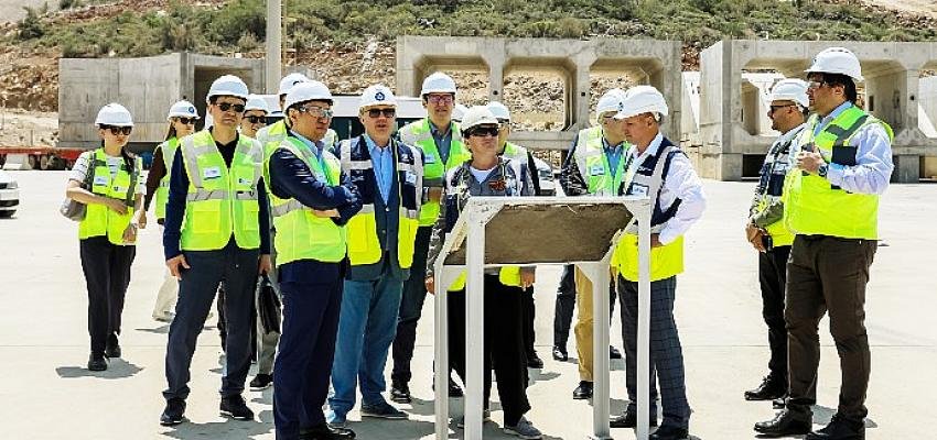 Kazakistan Cumhuriyeti Resmi Heyeti Akkuyu NGS Sahasını Ziyaret Etti