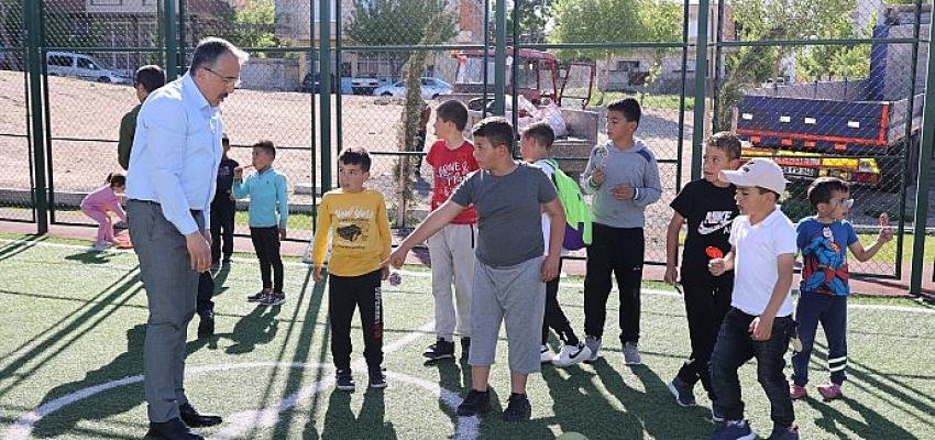 Sümer Mahallesi Yeni Bir Park Daha Kazandı