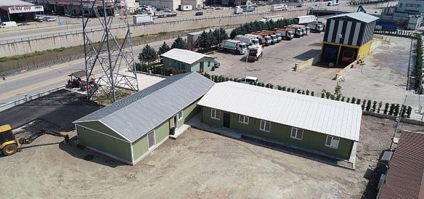 Temizlik İşleri Müdürlüğüne 2 Yeni Hizmet Binası