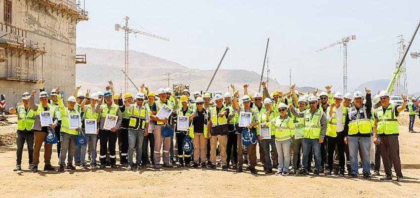 Akkuyu NGS’nin 1’inci Ünitesinde Ana Sirkülasyon Boru Hattının Kaynak İşlemi Tamamlandı