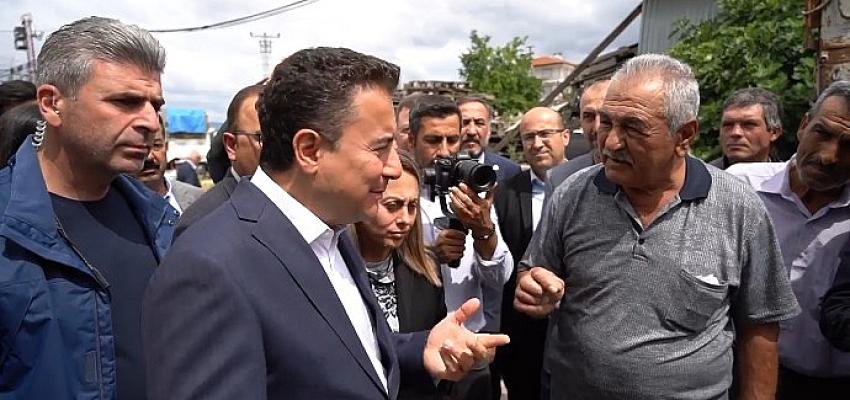 ALİ BABACAN:  ‘İlk seçimde millet sözünü söyleyecek‘