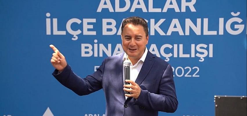 Ali Babacan:  ‘Seçim günü Beştepe’de duvarlar titreyecek’