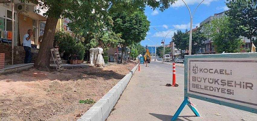 Kocaeli Büyükşehir’den Körfez’e bir prestij cadde daha