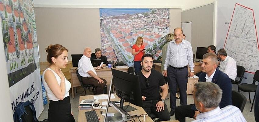 Merkez Kentsel Dönüşüm Projesine Hak Sahiplerinden Yoğun İlgi