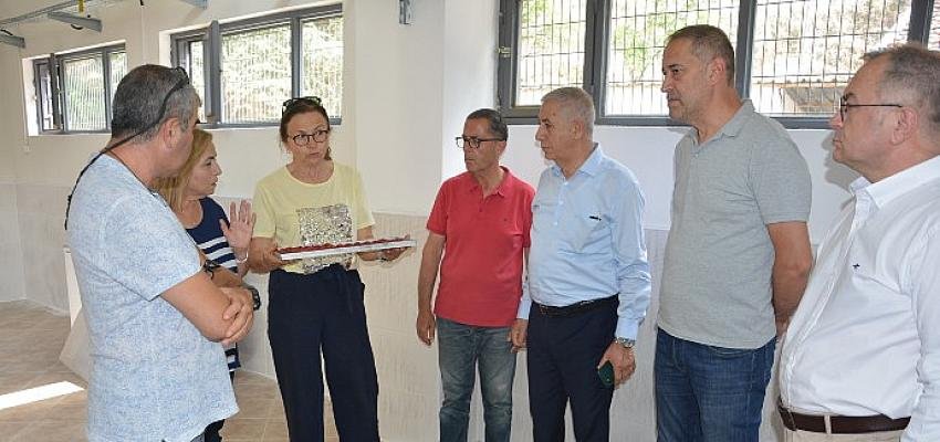 Salihli Kadın Kooperatifi’nin kurutma tesisine TSO’dan hayırlı olsun ziyareti