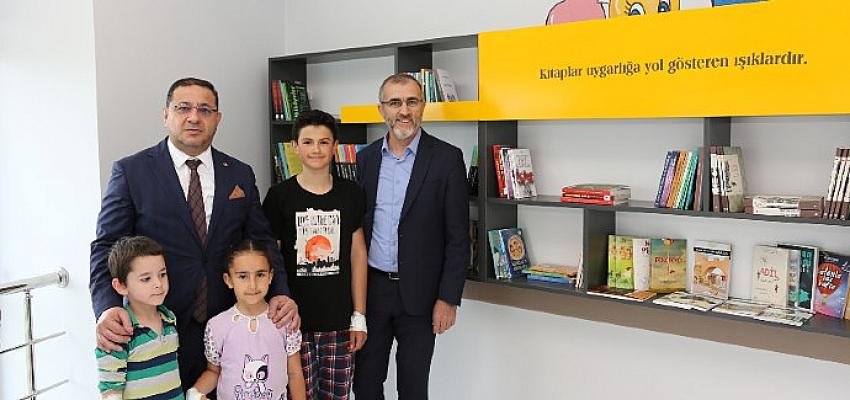 Sivas Numune Hastanesi’nde Çocuk Kütüphanesi Açıldı