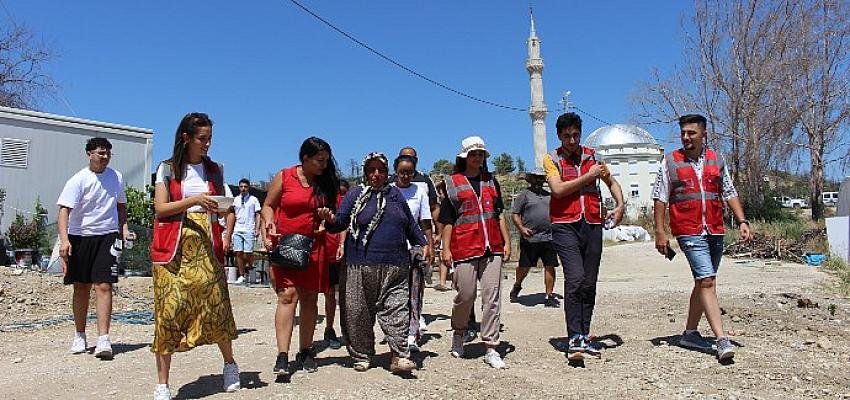 Antalya Büyükşehir, Fransız öğrencilere büyük Manavgat yangınını anlattı