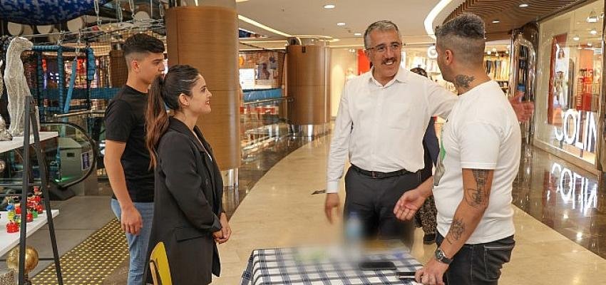 Başkan Savran Esnaf Ziyaretlerinde Bulundu